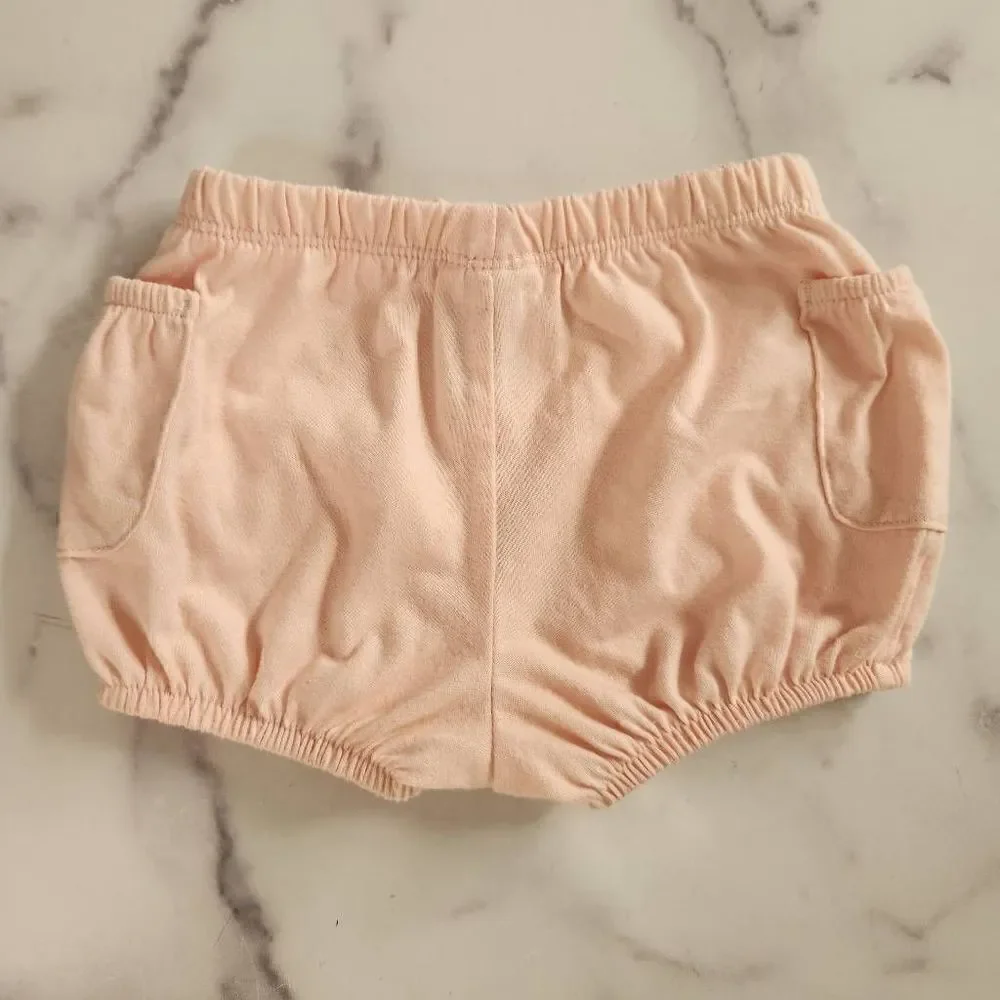 Garanimals 6-9 light pink bubble shorts